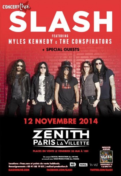 Affiche Slash Zénith